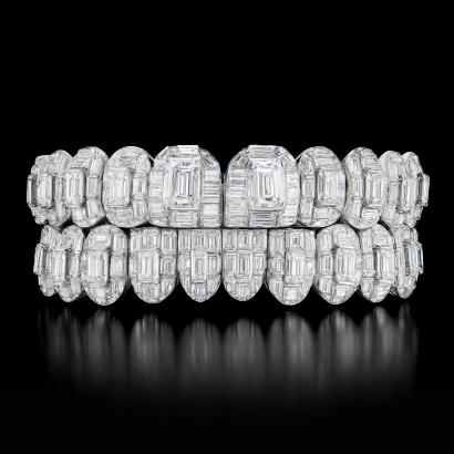 emerald cut diamond grillz