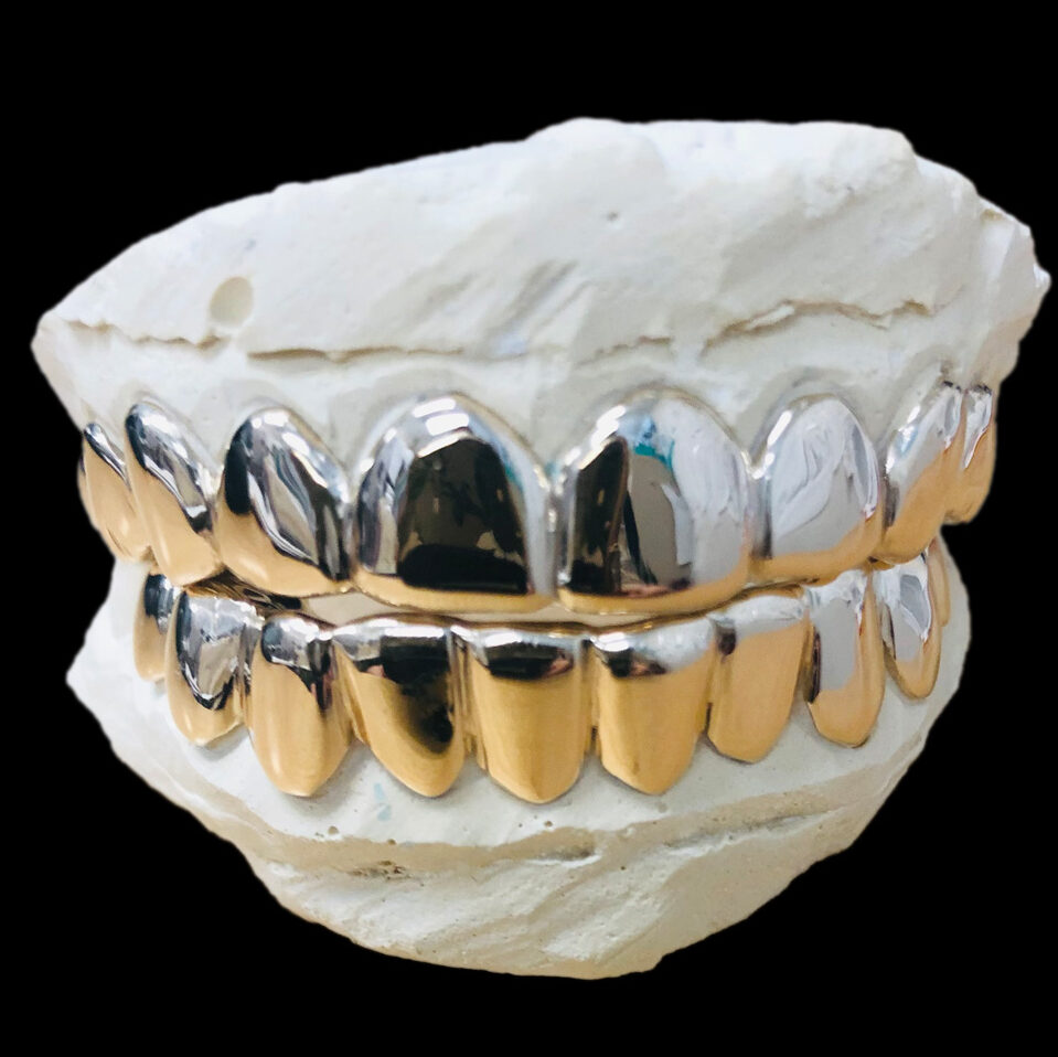 white gold grill perm cut